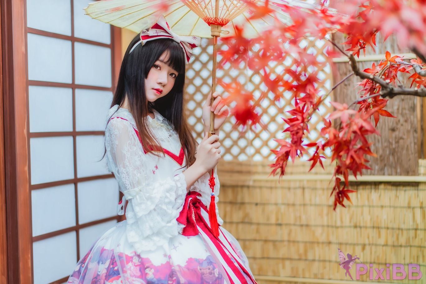 Coser Cherry neko Vol.020 lolita PixiBB.COM 017