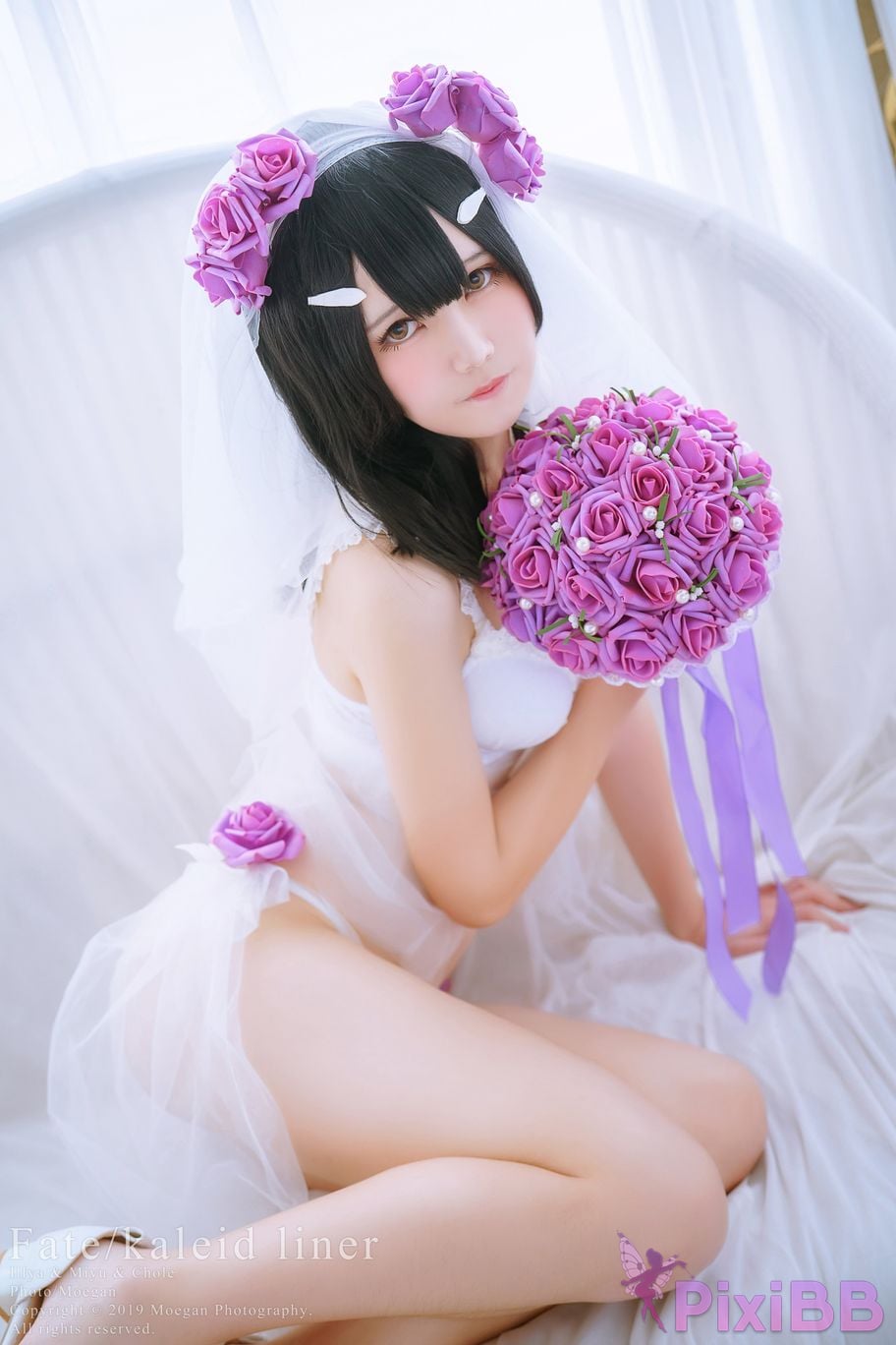 Coser Rinka and Yakira and Oni Hime Wedding Bikini ver. Fate kaleid liner PixiBB.COM 012