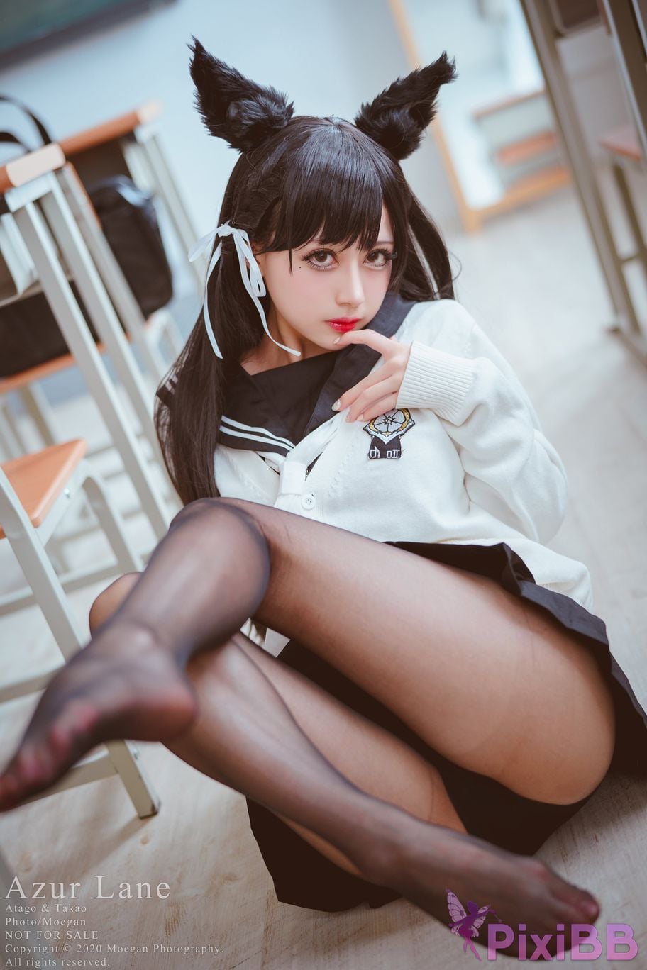Coser Rinka and Shiina Kurumi Azur Lane Sailor Suit PixiBB.COM 002