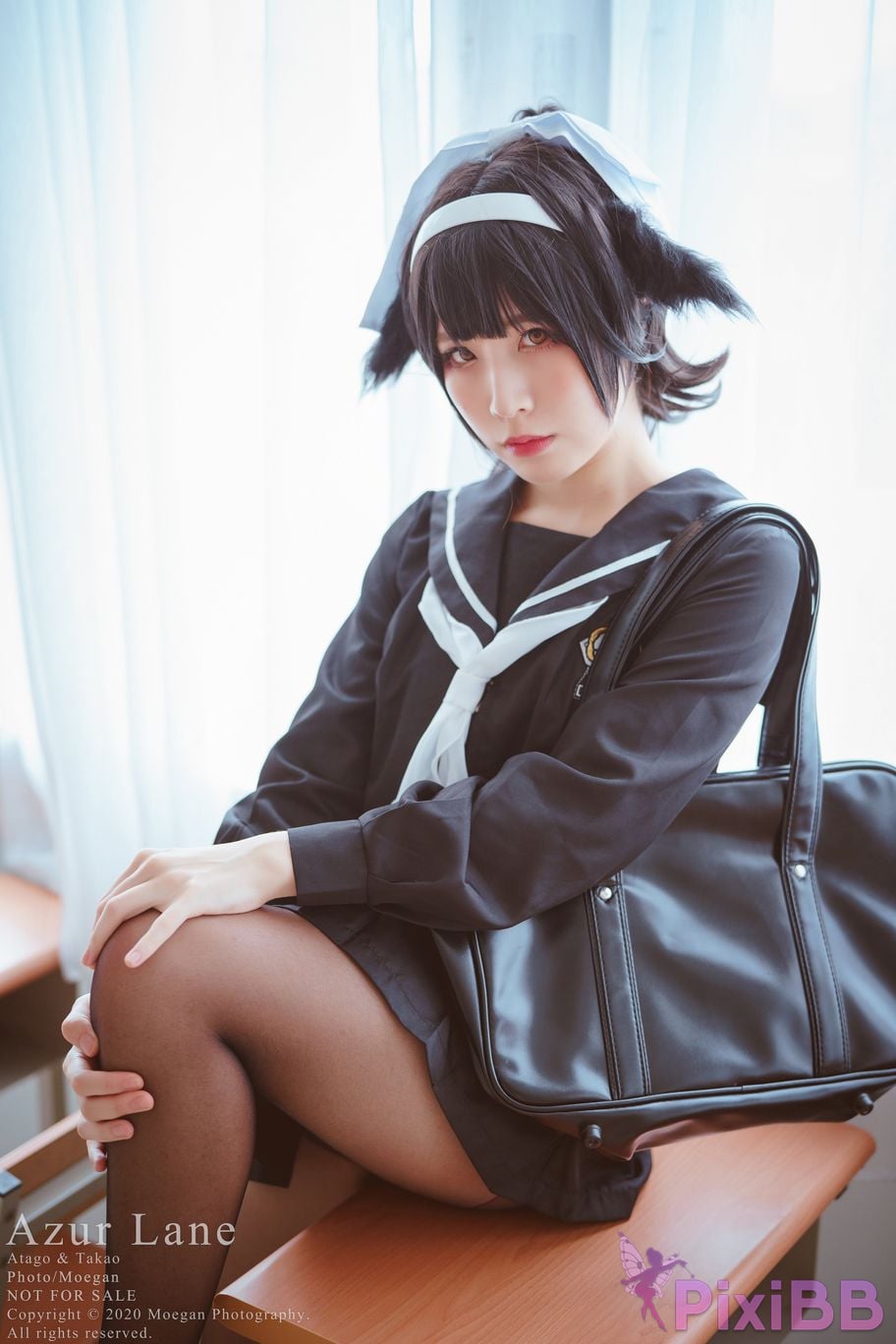 Coser Rinka and Shiina Kurumi Azur Lane Sailor Suit PixiBB.COM 008