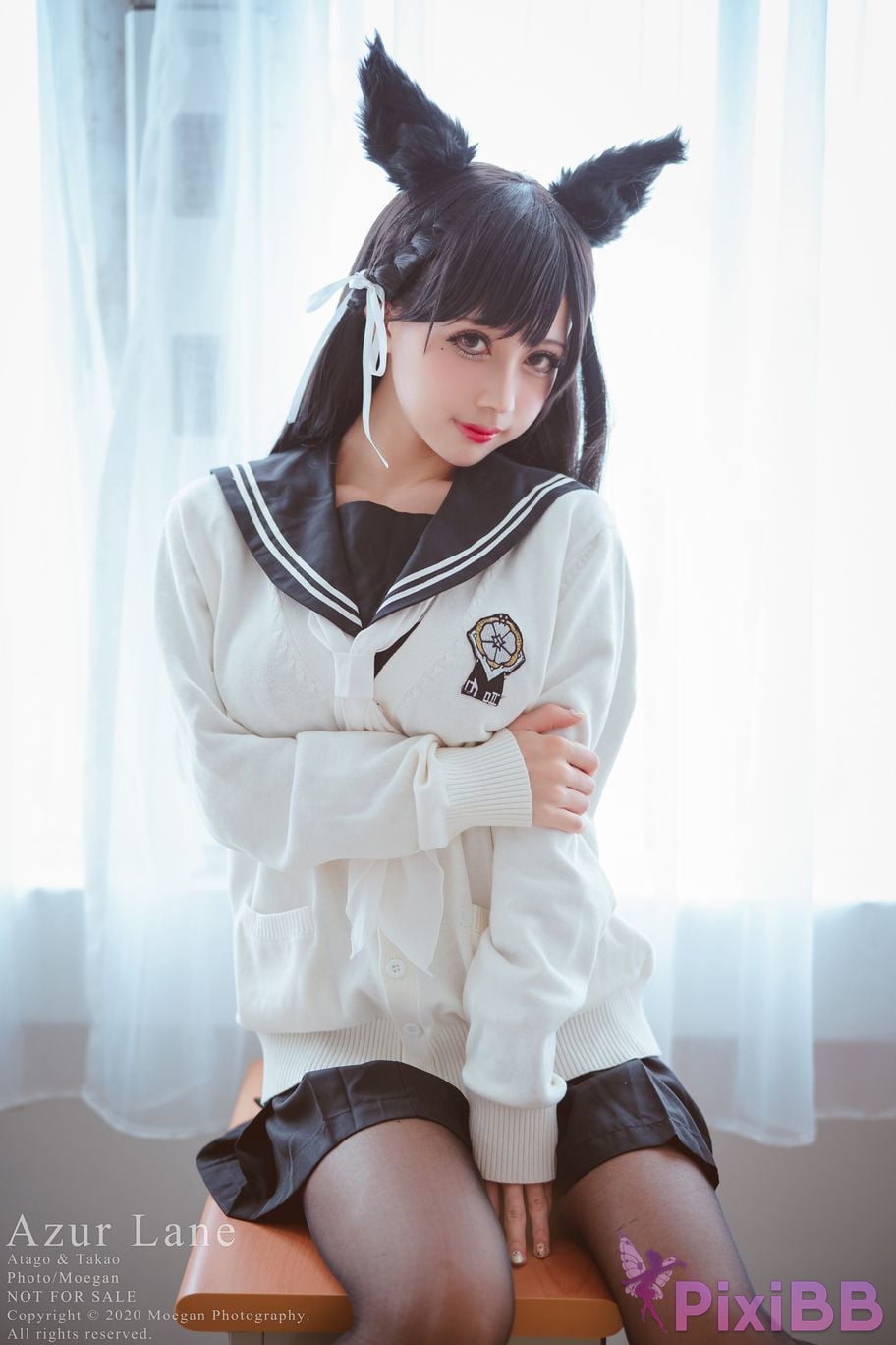 Coser Rinka and Shiina Kurumi Azur Lane Sailor Suit PixiBB.COM 013