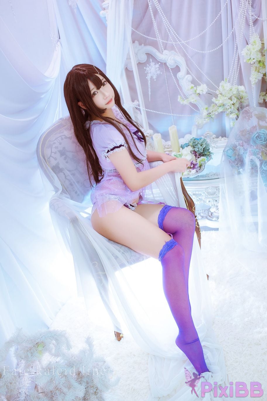 Coser Rinka and Yui and kitty Lingerie ver. Fate kaleid liner PixiBB.COM 009