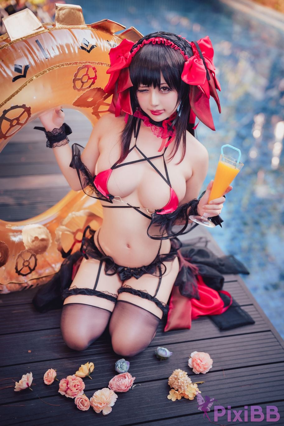 Coser Rinka Kurumi Tokisaki PixiBB.COM 002