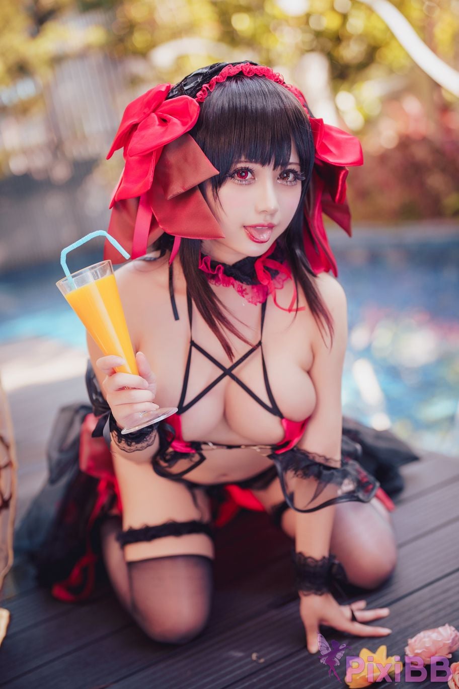 Coser Rinka Kurumi Tokisaki PixiBB.COM 009