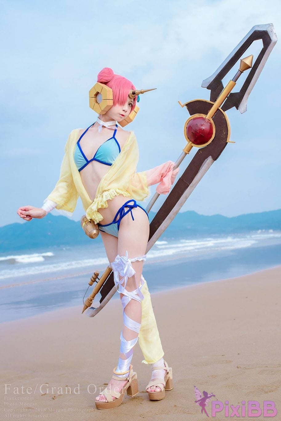 Coser Rinka Fate Grand Order Frankenstein PixiBB.COM 002