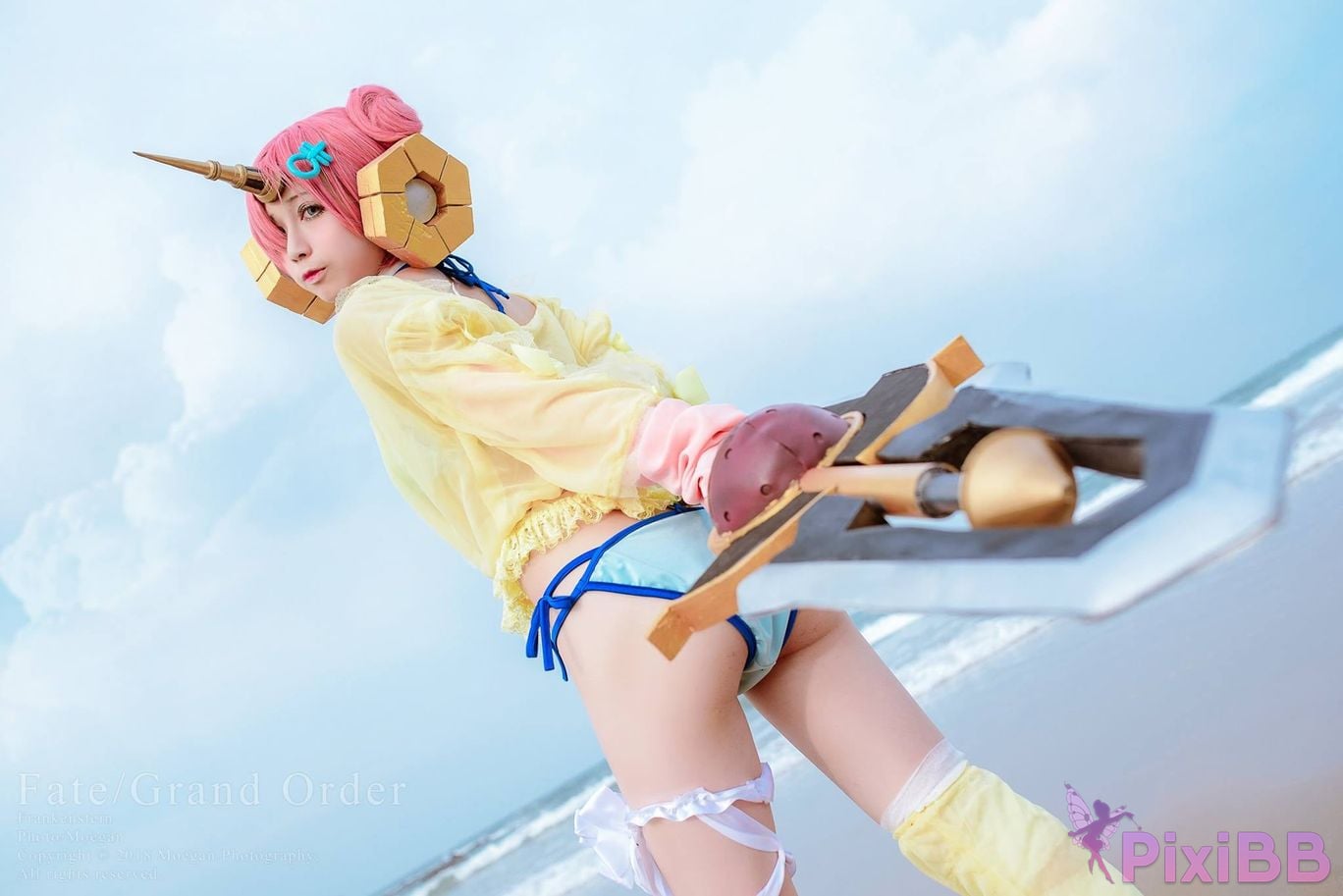 Coser Rinka Fate Grand Order Frankenstein PixiBB.COM 003
