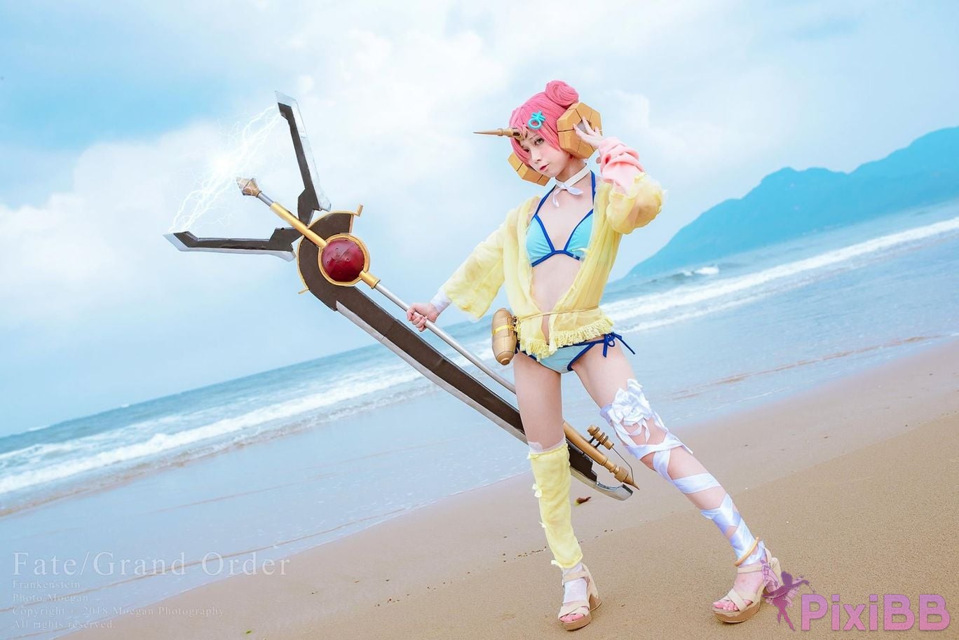 Coser Rinka Fate Grand Order Frankenstein PixiBB.COM 009