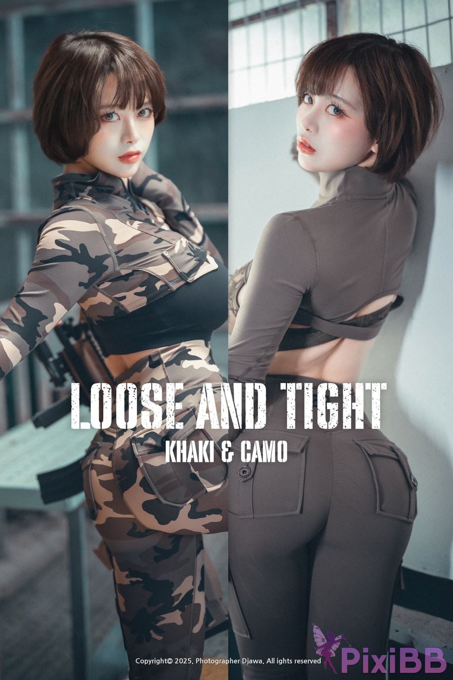 DJAWA Photo DDiDDi Loose and Tight Khaki Camo PixiBB.COM 167