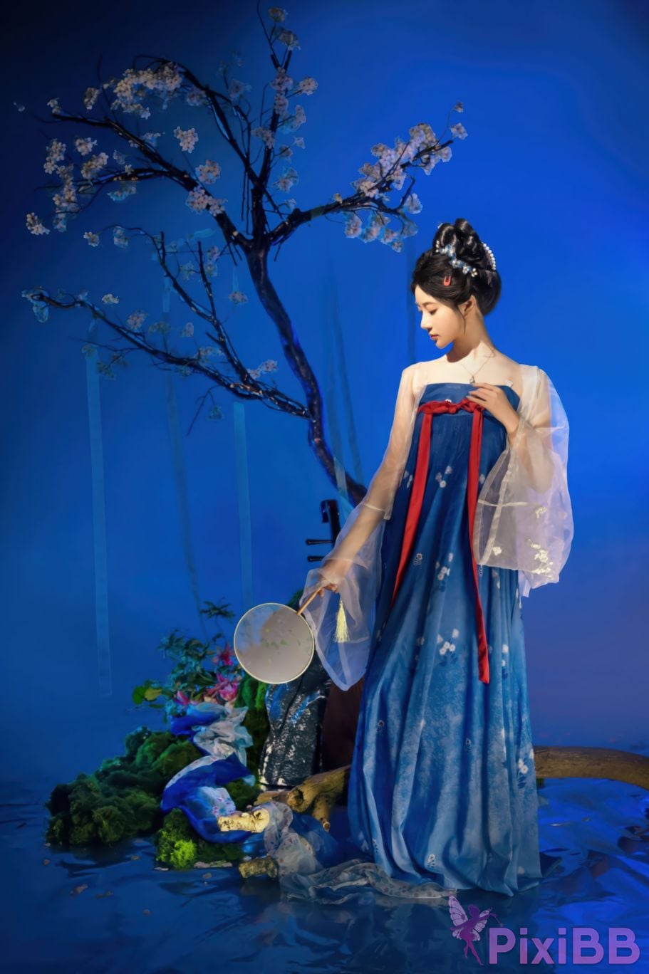 Cosplayer every year Nnian Chinese Valentines Day Weaver Girl PixiBB.COM 040