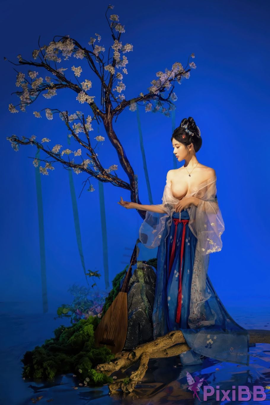 Cosplayer every year Nnian Chinese Valentines Day Weaver Girl PixiBB.COM 058
