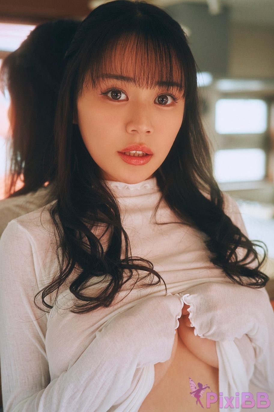 Japanese Idol Tano Yu Field worries I think its an ant PixiBB.COM 026