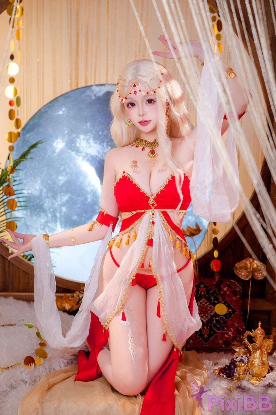 Cosplayer Hinajiao Dancing Girl PixiBB.COM 003