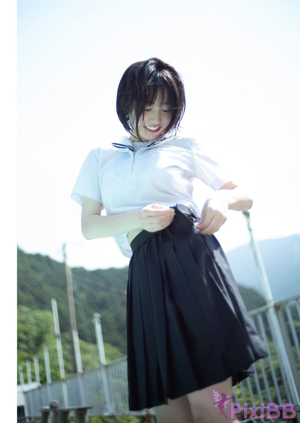 Japanese Idol Miu Shirahama Mito Digital only .YJ.PHOTO.BOOK Seishun Kippu PixiBB.COM 012