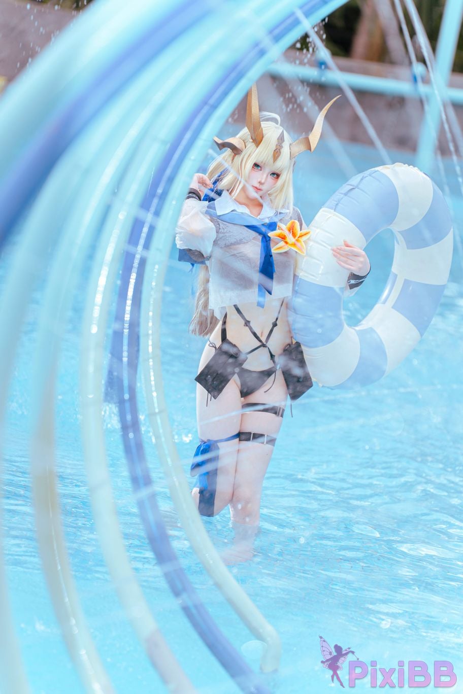 Cosplayer Tsuki Yueyin Rhode Island Summer Special PixiBB.COM 024