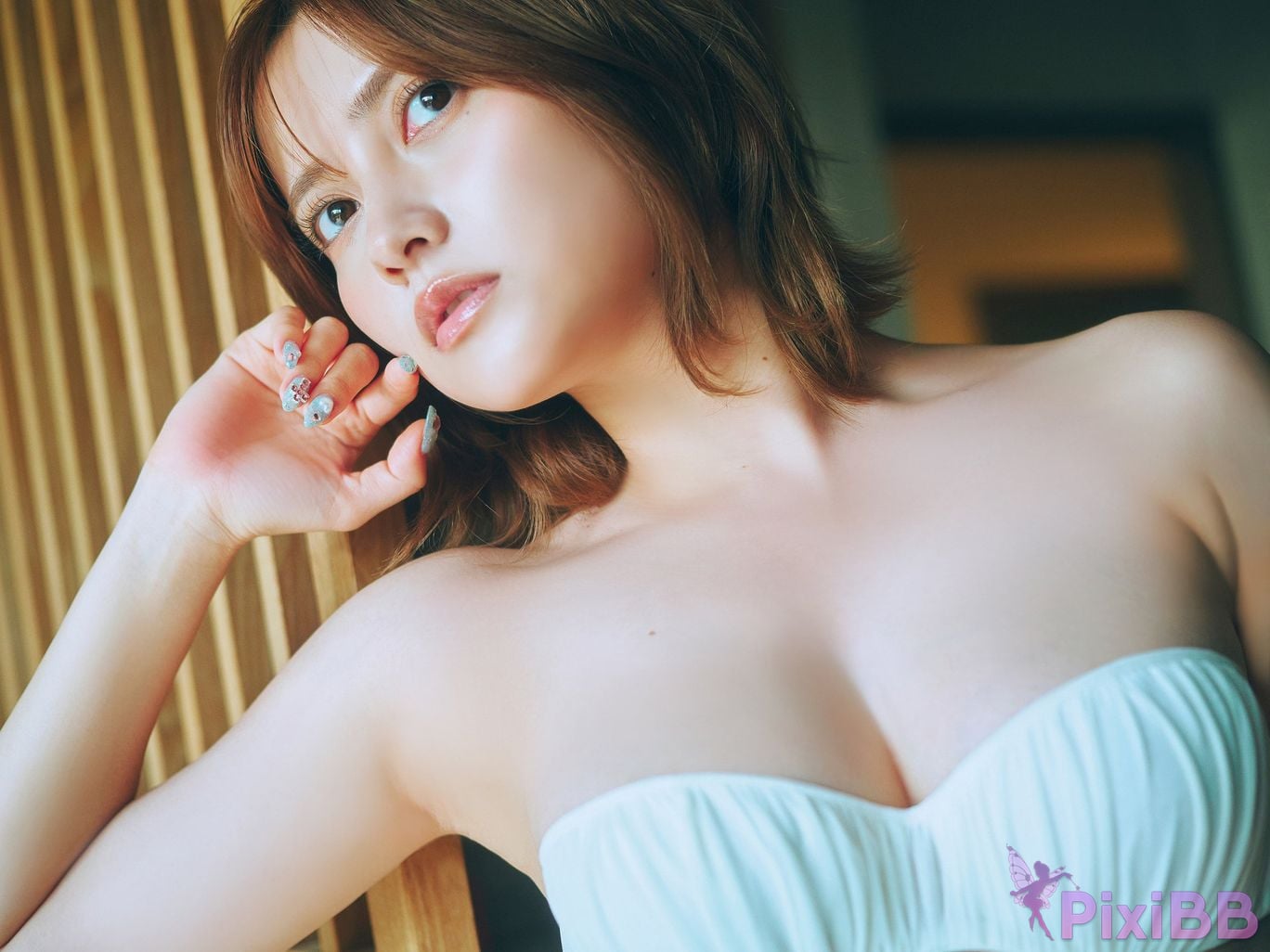 Japanese Idol Momotsuki Nashiko Shiko Expanded version All 50P Yanmaga Other YM 2026 issue 33 unreleased cut digital photo book PixiBB.COM 040