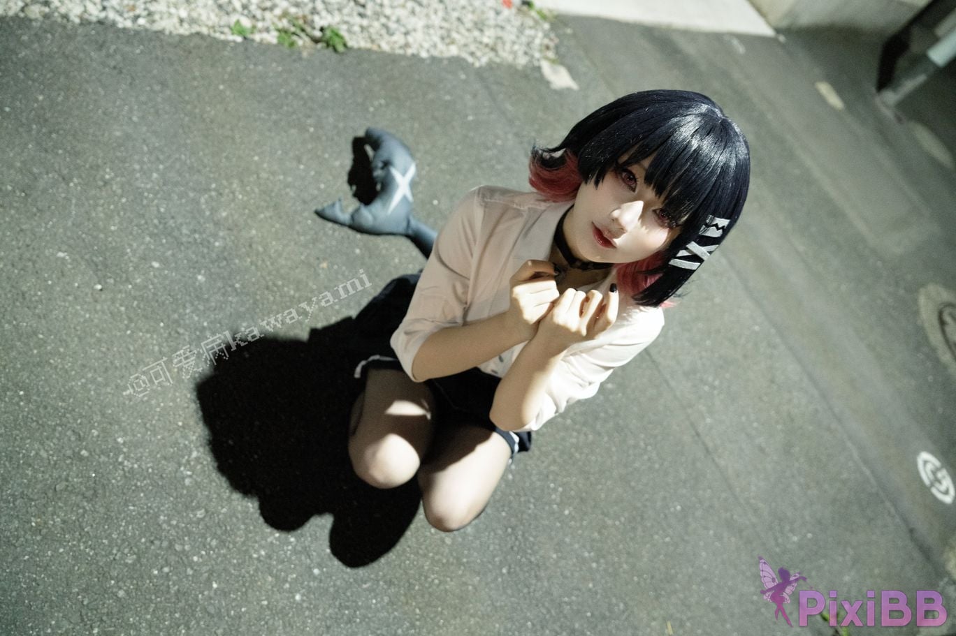 Cosplayer Yume Chuu cutie disease Ellen Joe JK PixiBB.COM 008