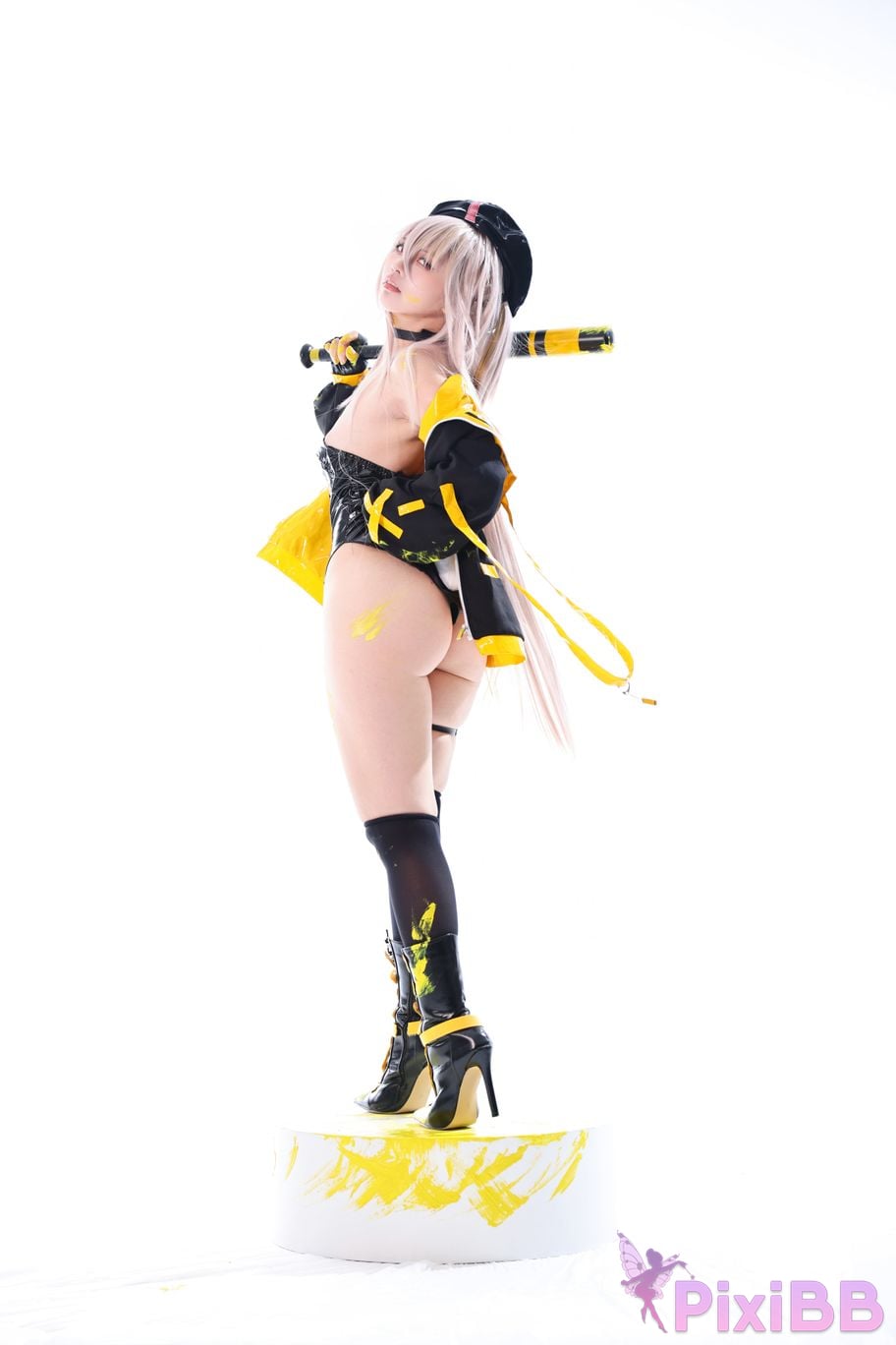 Cosplayer G44 wont get hurt Rainbow Vegetable flower star PixiBB.COM 015