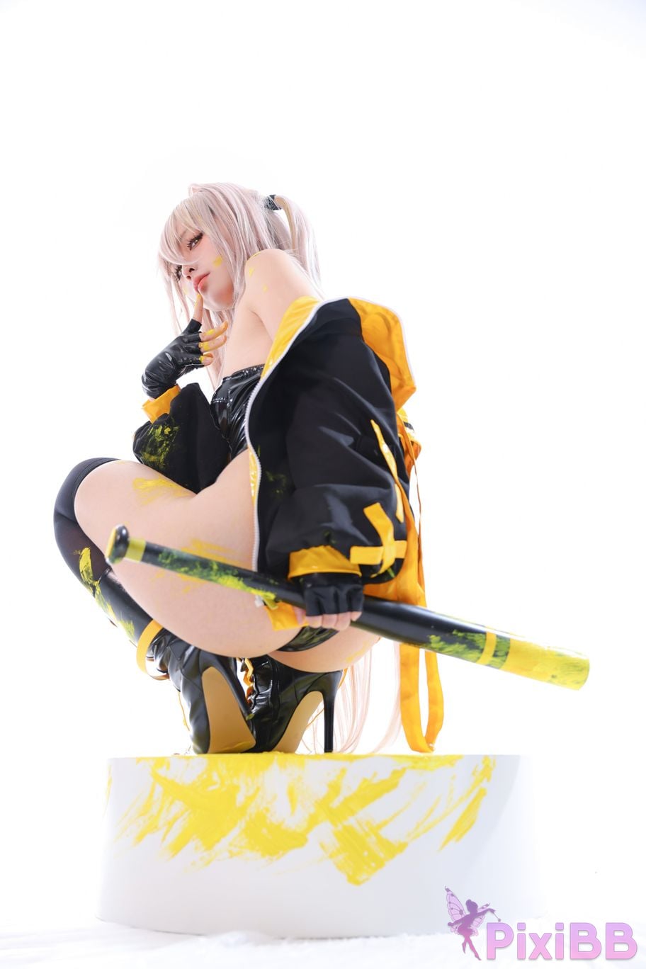 Cosplayer G44 wont get hurt Rainbow Vegetable flower star PixiBB.COM 021