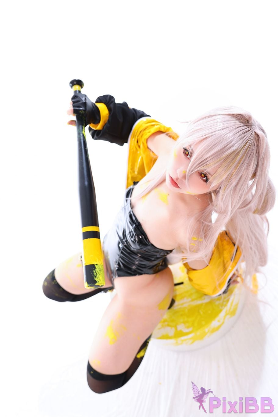 Cosplayer G44 wont get hurt Rainbow Vegetable flower star PixiBB.COM 023