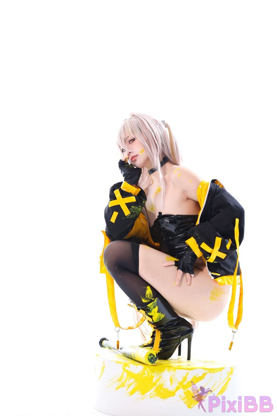 Cosplayer G44 wont get hurt Rainbow Vegetable flower star PixiBB.COM 024