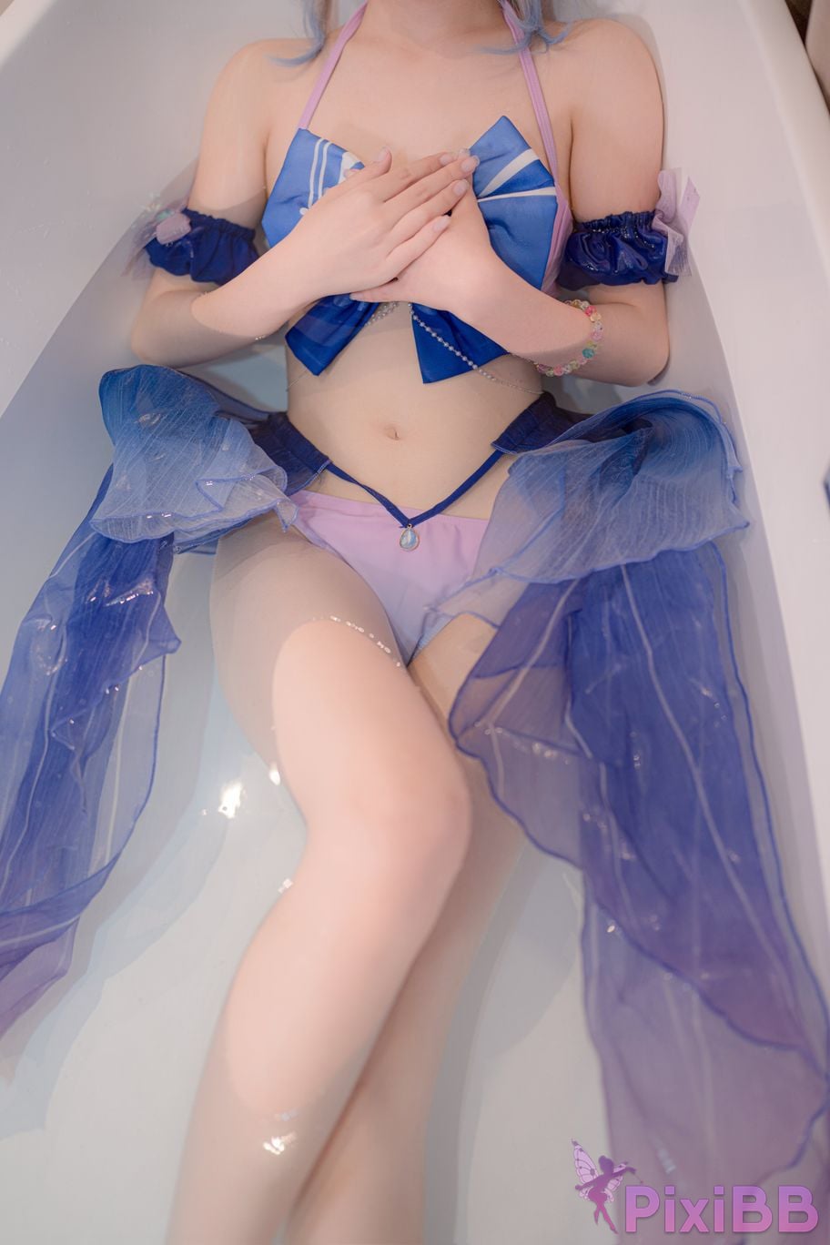 Cosplay Eaten too late Genshin Heart sea PixiBB.COM 096