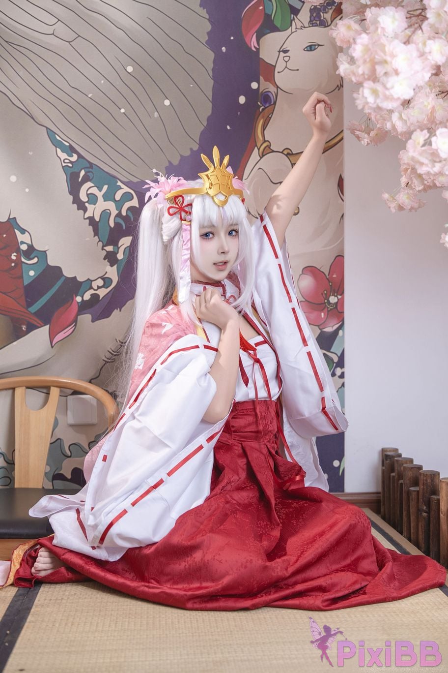 Cosplayer cotton flower Yoshino Asatake PixiBB.COM 026