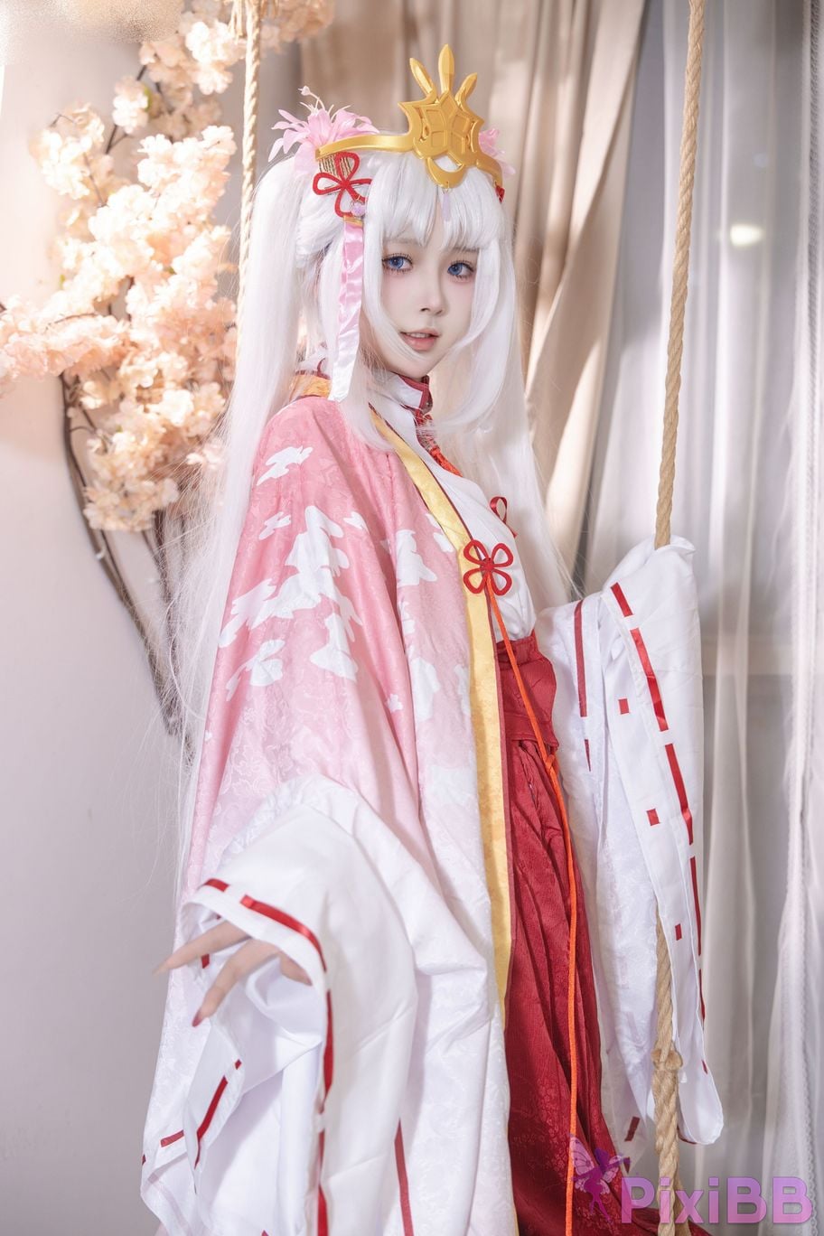 Cosplayer cotton flower Yoshino Asatake PixiBB.COM 050