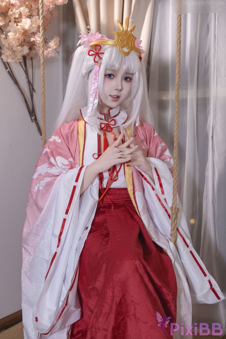 Cosplayer cotton flower Yoshino Asatake PixiBB.COM 051