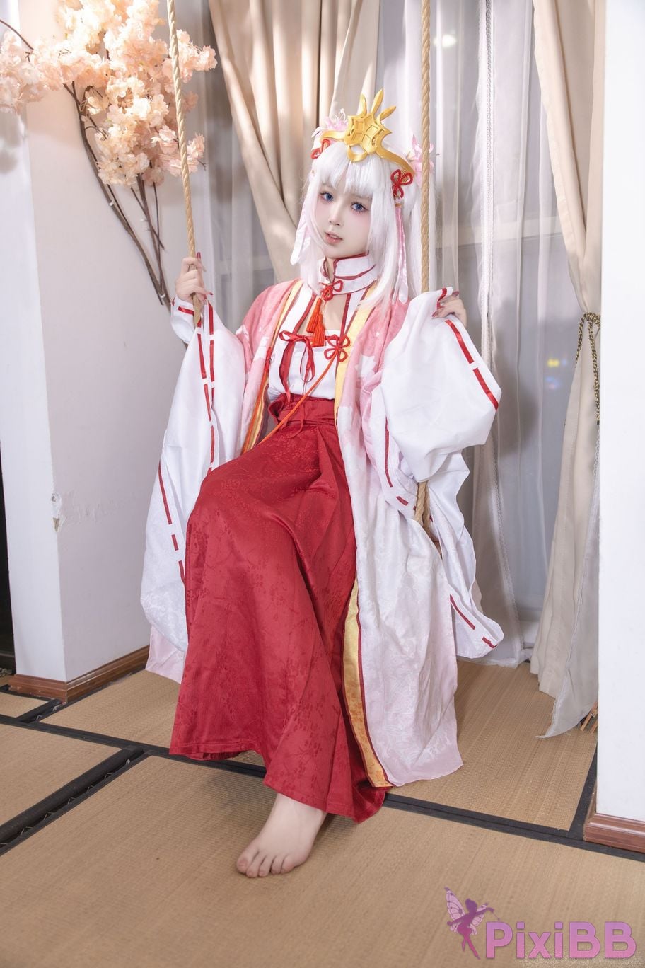 Cosplayer cotton flower Yoshino Asatake PixiBB.COM 055