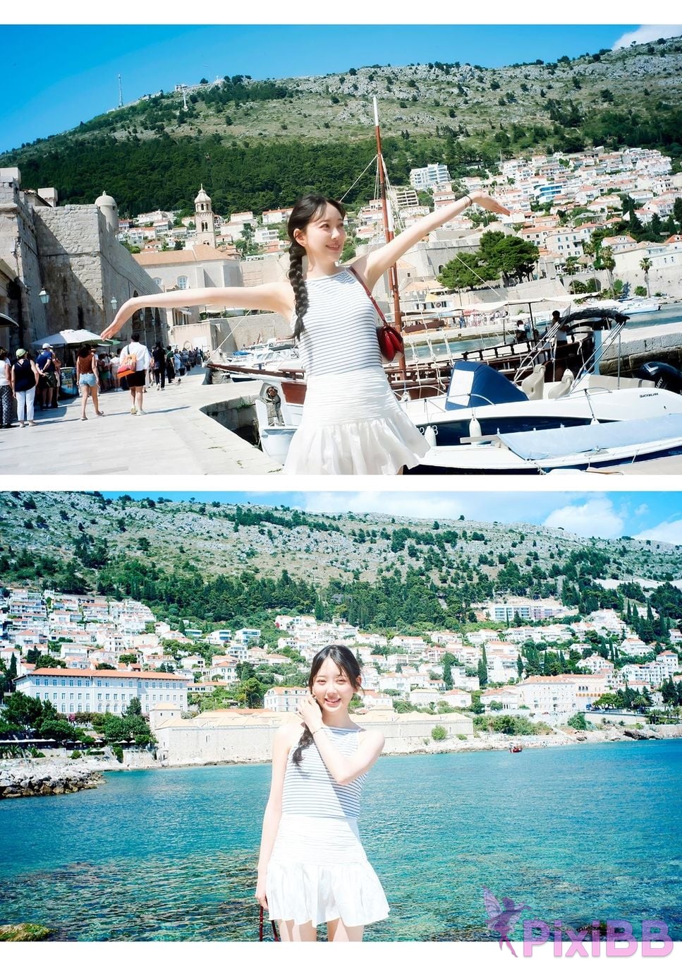 Japanese Idol Miona Hori Digital limited deluxe edition 30 Increased pages photo collection deep red aftertaste PixiBB.COM 029