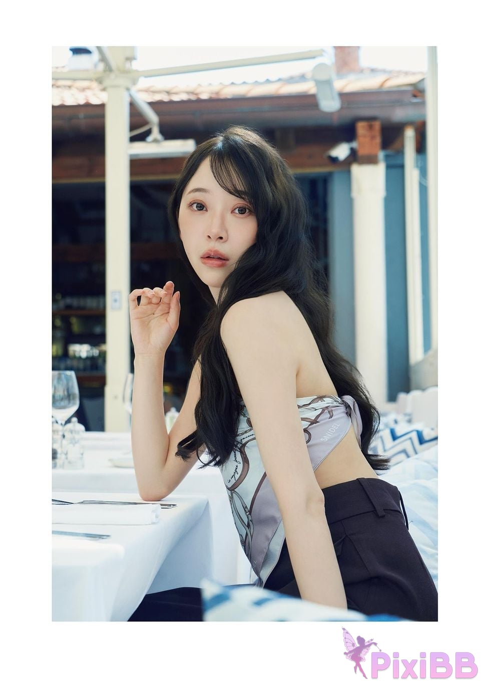 Japanese Idol Miona Hori Digital limited deluxe edition 30 Increased pages photo collection deep red aftertaste PixiBB.COM 031