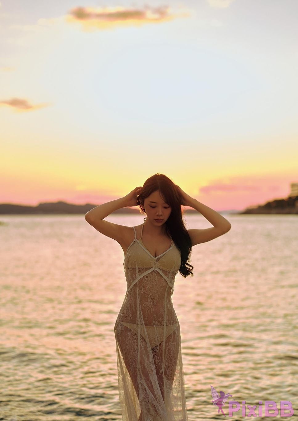 Japanese Idol Miona Hori Digital limited deluxe edition 30 Increased pages photo collection deep red aftertaste PixiBB.COM 042