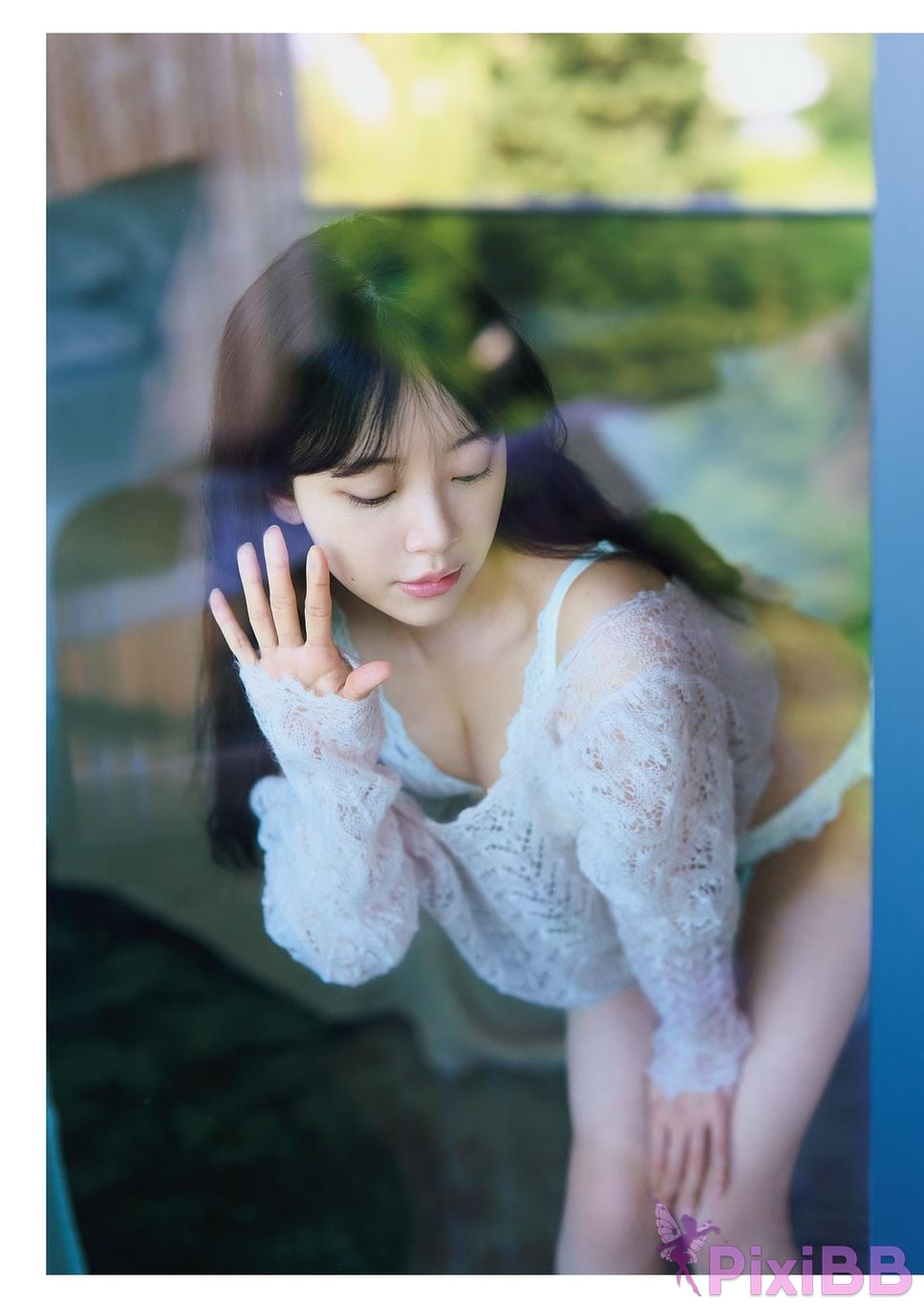 Japanese Idol Miona Hori Digital limited deluxe edition 30 Increased pages photo collection deep red aftertaste PixiBB.COM 064