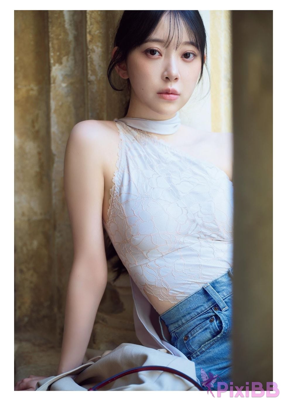 Japanese Idol Miona Hori Digital limited deluxe edition 30 Increased pages photo collection deep red aftertaste PixiBB.COM 088