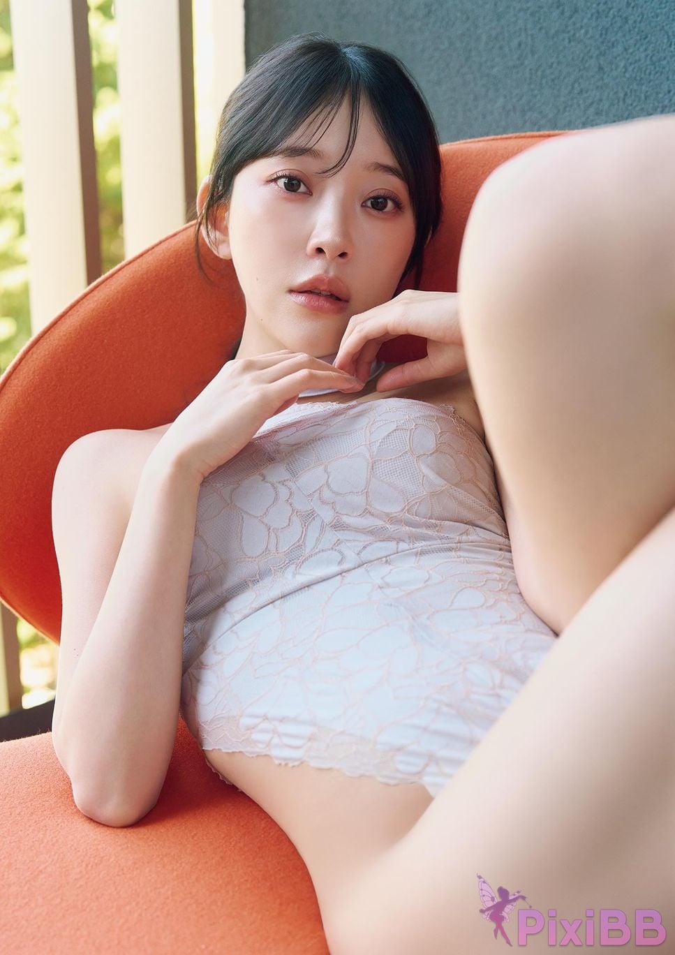 Japanese Idol Miona Hori Digital limited deluxe edition 30 Increased pages photo collection deep red aftertaste PixiBB.COM 094