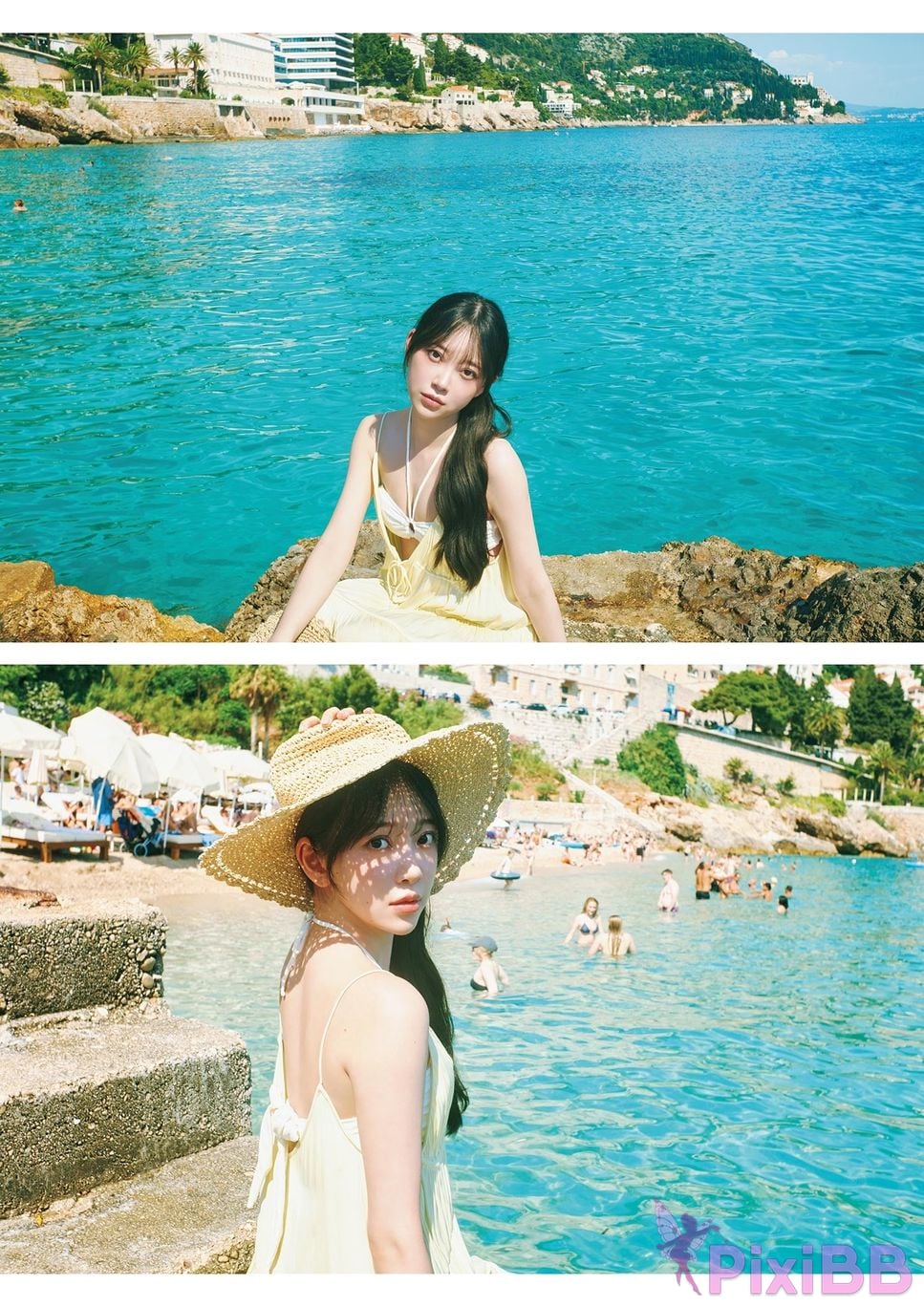 Japanese Idol Miona Hori Digital limited deluxe edition 30 Increased pages photo collection deep red aftertaste PixiBB.COM 105