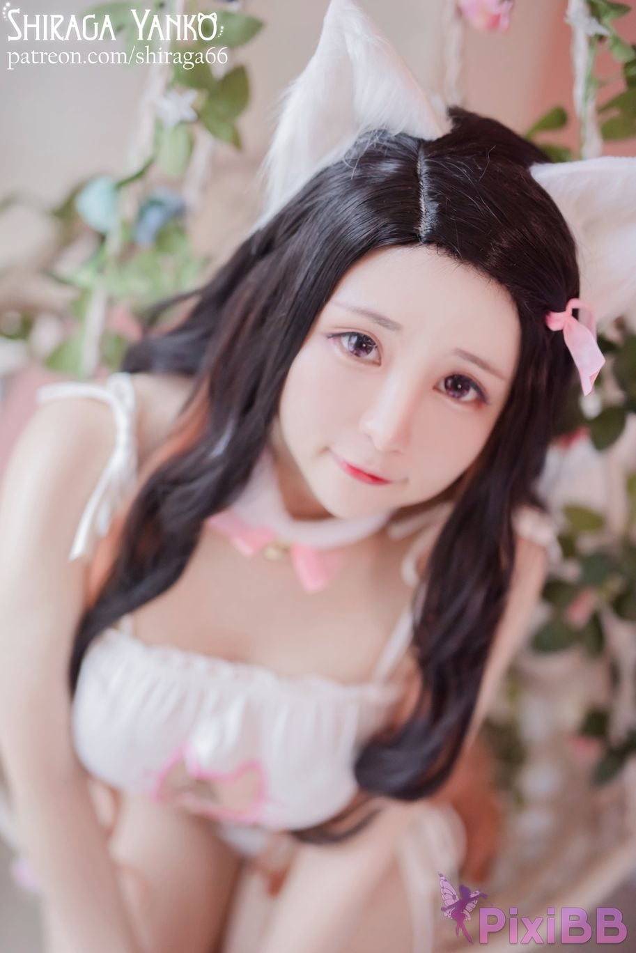 Cosplayer Shiraga Yanko Xiaoyang Nezuko Kamado Kimetsu No Yaiba PixiBB.COM 005