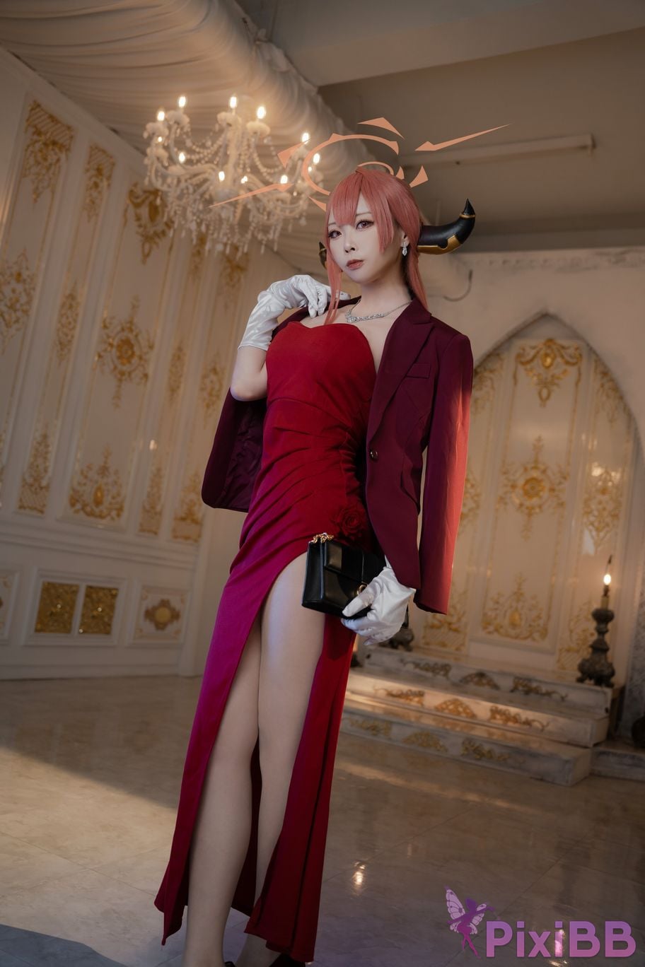 Cosplay Maou Mo Rikuhachima Aru PixiBB.COM 001