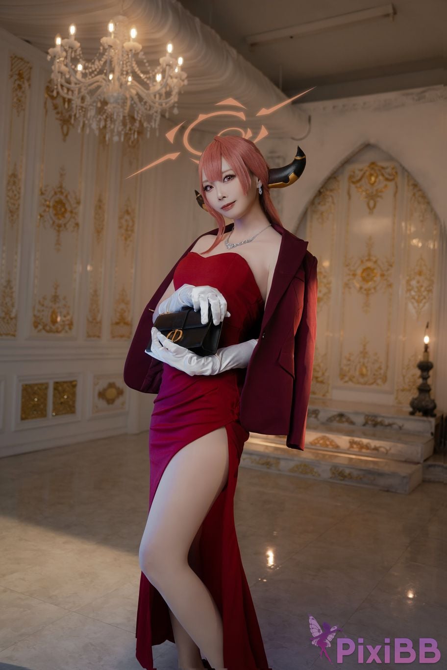 Cosplay Maou Mo Rikuhachima Aru PixiBB.COM 003