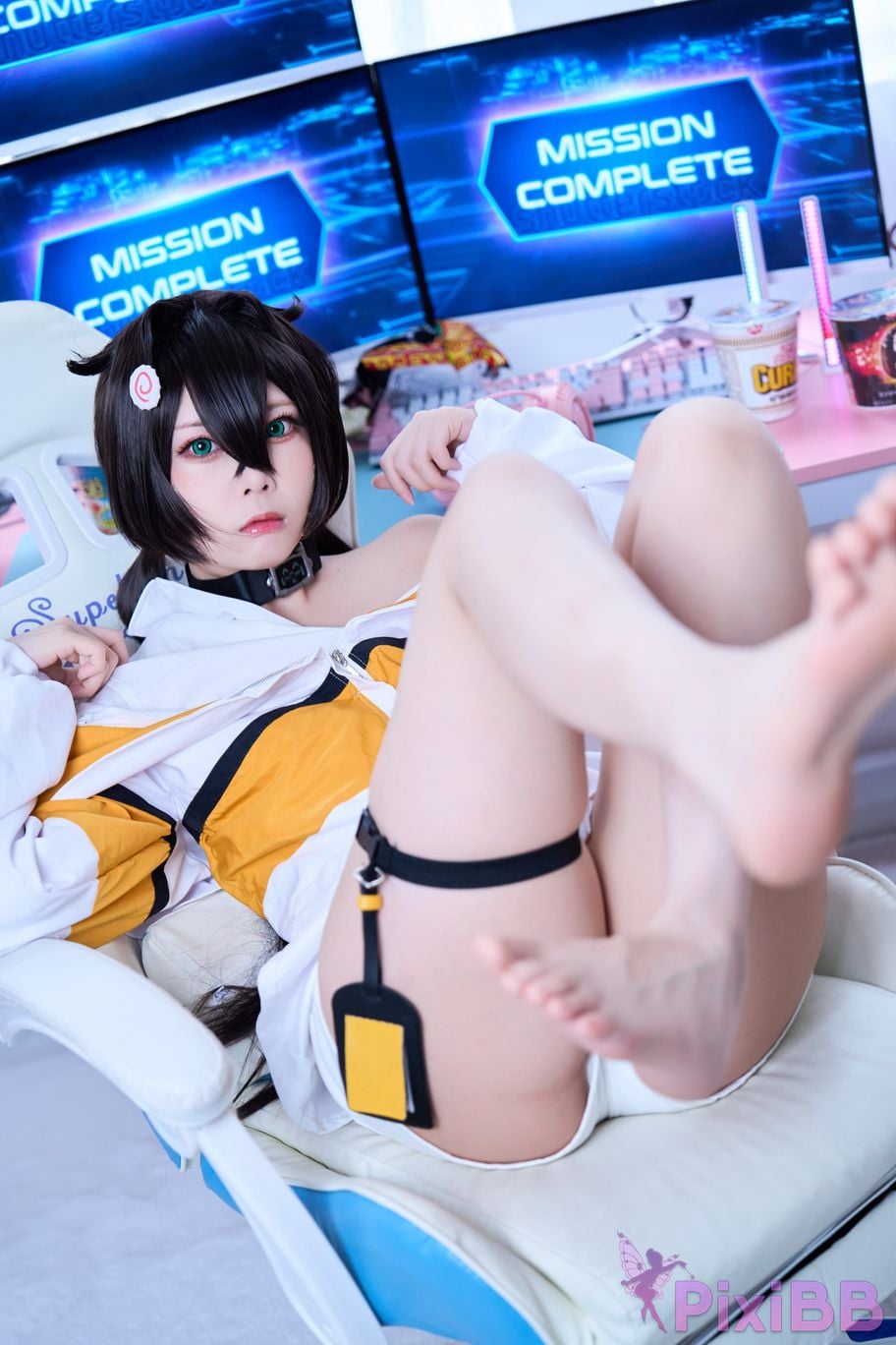 Cosplay Maou Mo Trony PixiBB.COM 001