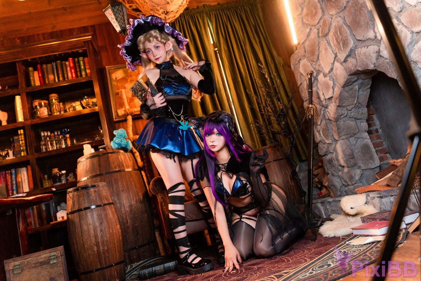 Coser Xiao he tian jiu and cheng feng qian ya PixiBB.COM 002