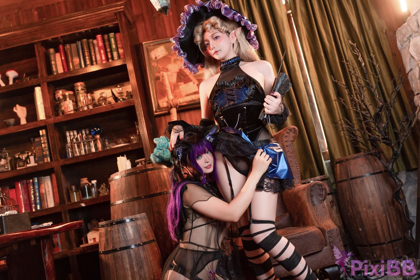 Coser Xiao he tian jiu and cheng feng qian ya PixiBB.COM 085