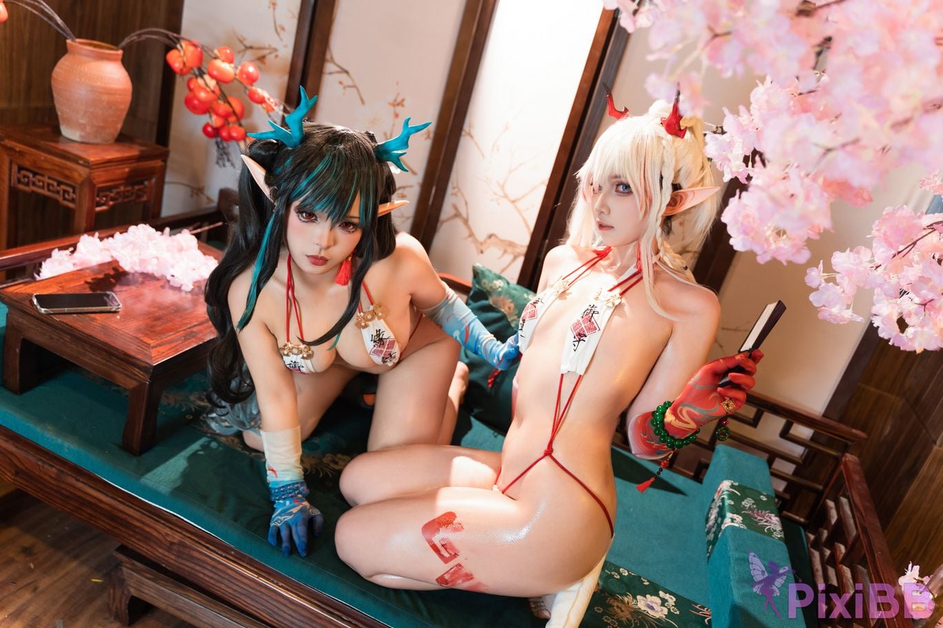 Coser Xiao he tian jiu and PixiBB.COM 011
