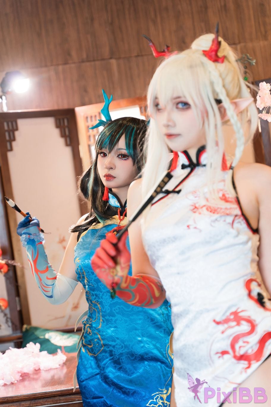 Coser Xiao he tian jiu and PixiBB.COM 069