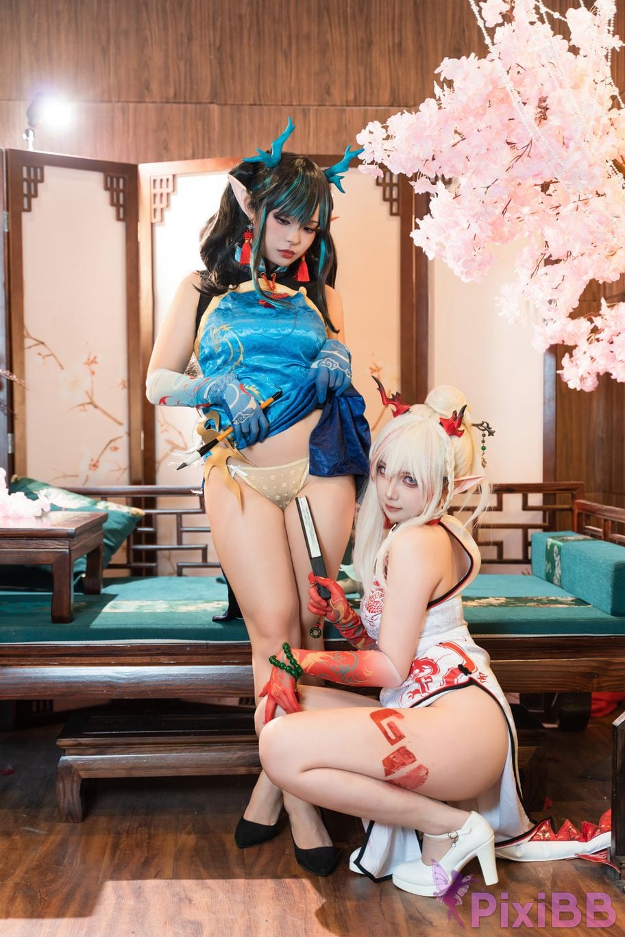 Coser Xiao he tian jiu and PixiBB.COM 075