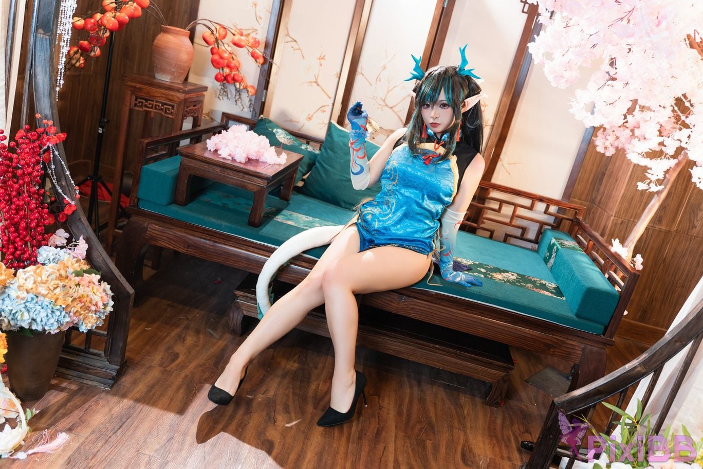 Coser Xiao he tian jiu and PixiBB.COM 084