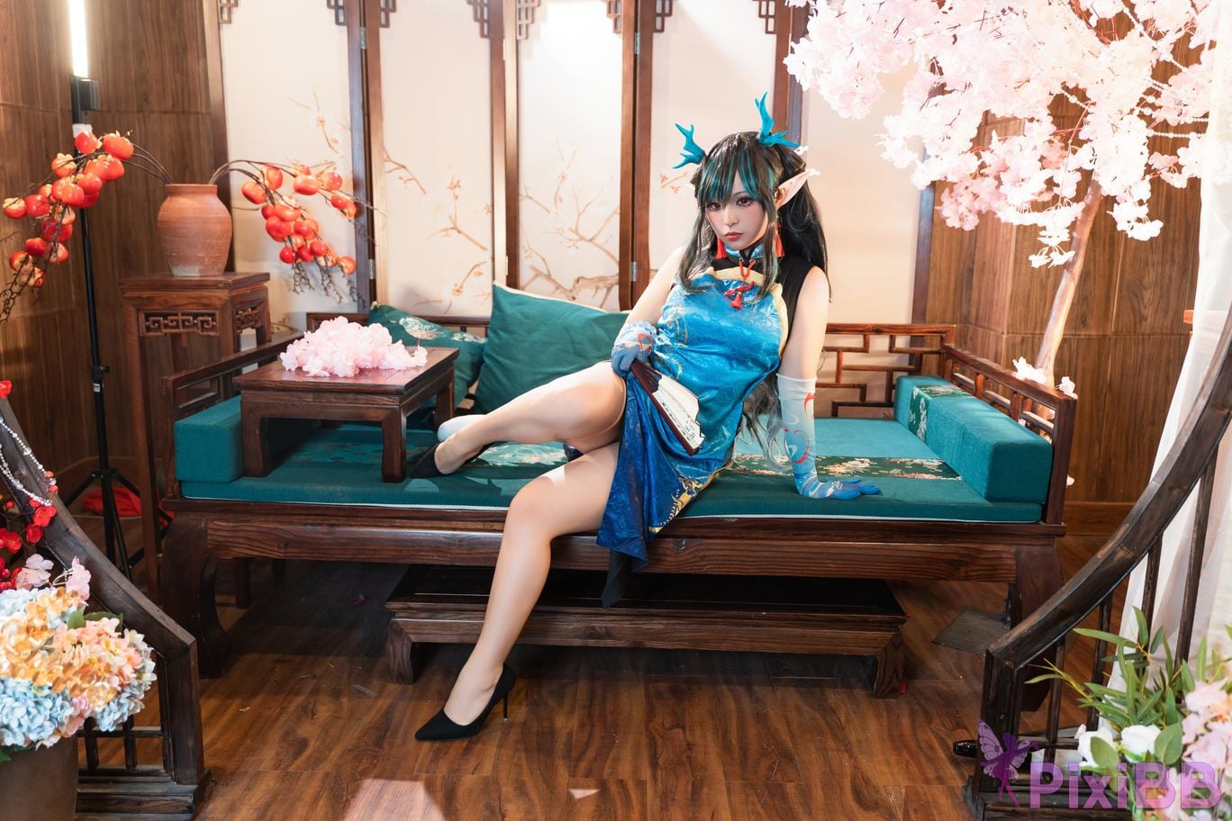 Coser Xiao he tian jiu and PixiBB.COM 087