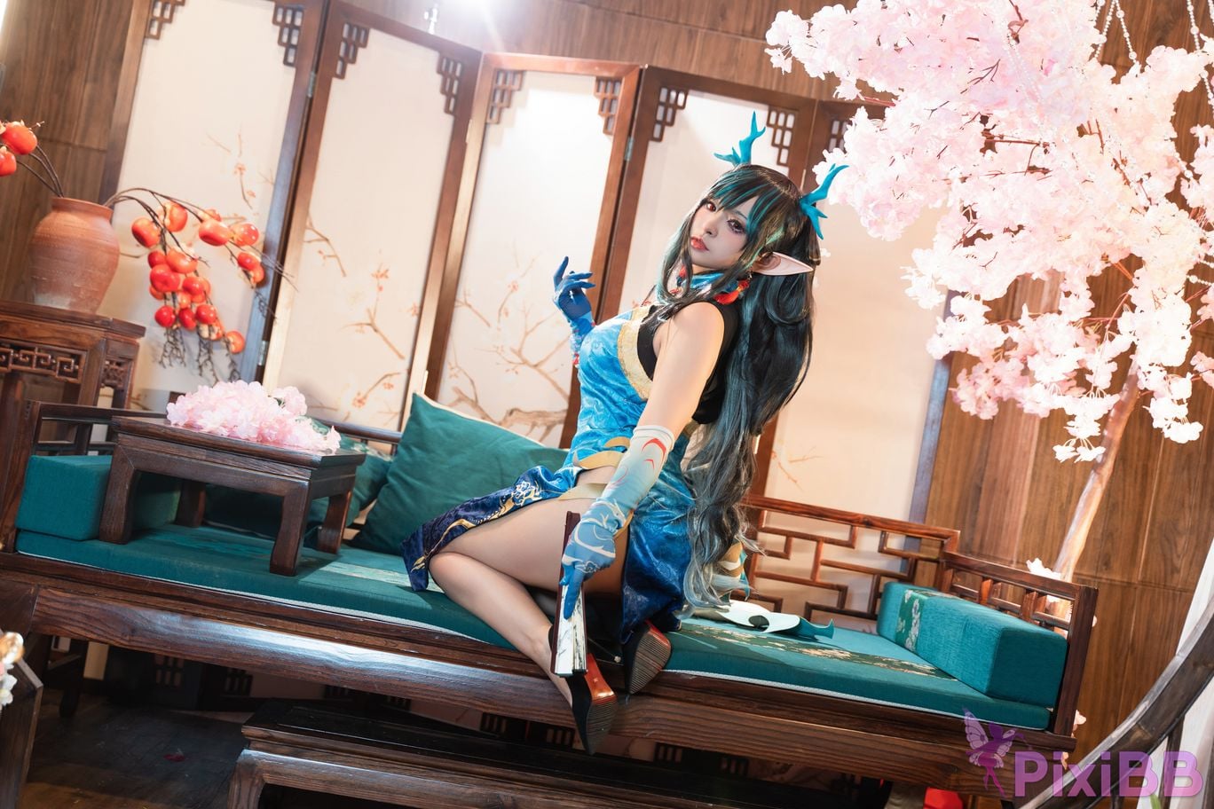 Coser Xiao he tian jiu and PixiBB.COM 088