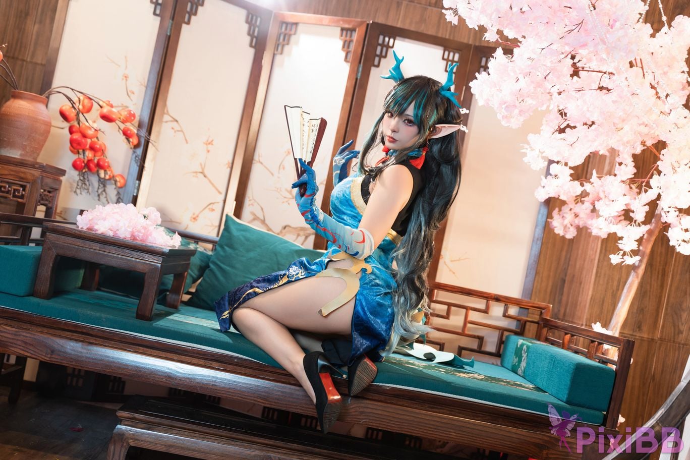 Coser Xiao he tian jiu and PixiBB.COM 089