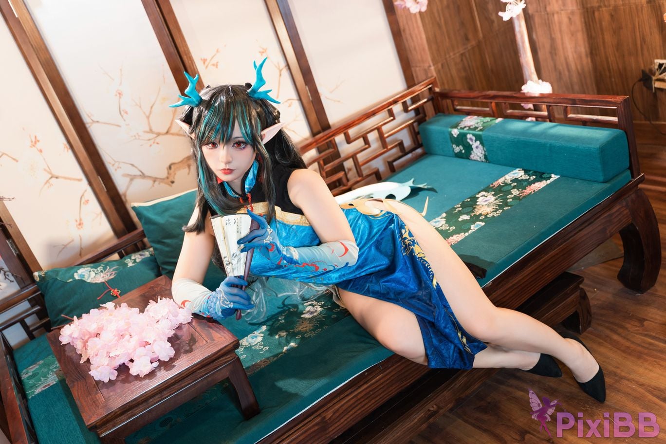 Coser Xiao he tian jiu and PixiBB.COM 090